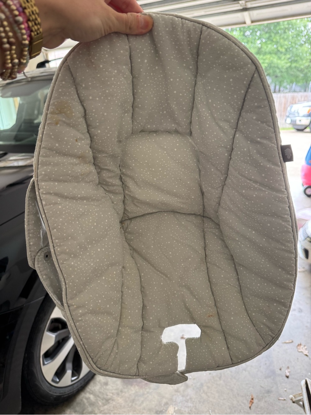 Neutral Gray Kids Seat Liner - Unbranded
